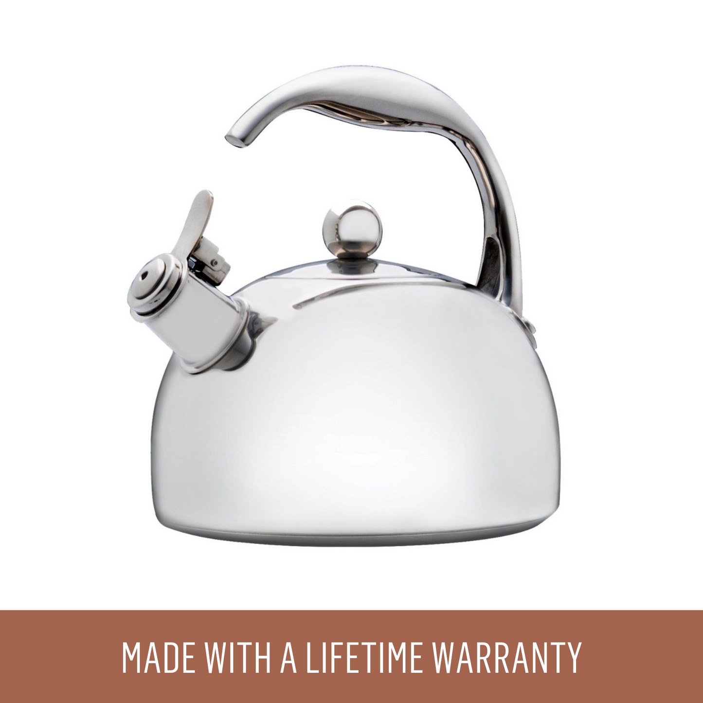 Essteele Stainless Steel Stovetop Kettle 1.9L Silver