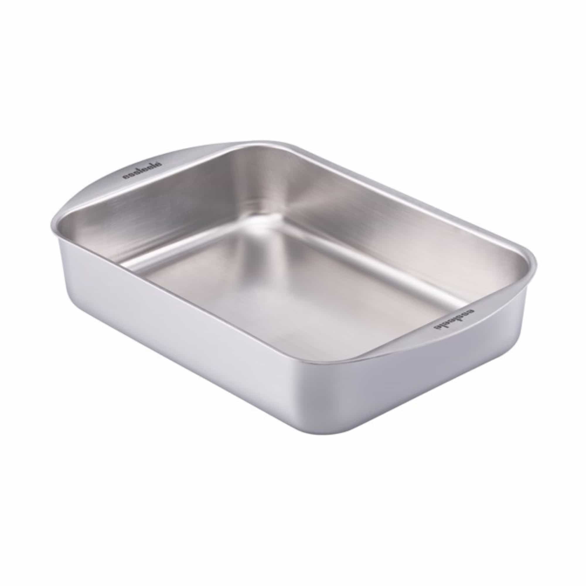 Essteele Clad Ovenware Stainless Steel Large Rectangular Roasting Pan Essteele Australia